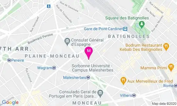 Localisation Dr Laurence Borromee
