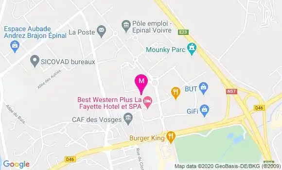 Localisation Dr Hadia Hossini