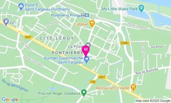 Localisation Dr Christine Mathieu Roleau