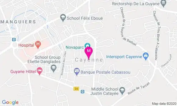 Localisation Dr Catherine Venturin