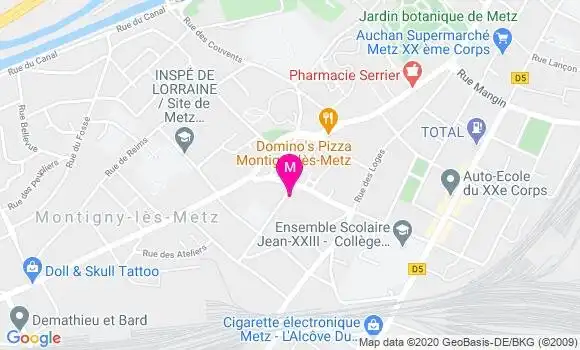 Localisation Dr Michel Marx
