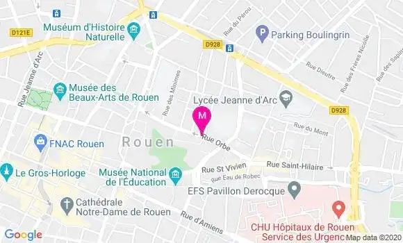 Localisation Dr Nathalie Duvilla Duhem