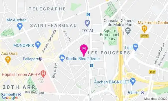 Localisation Dr Christine Délavaux