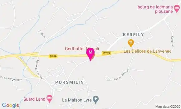 Localisation Dr Magali Gerthoffer