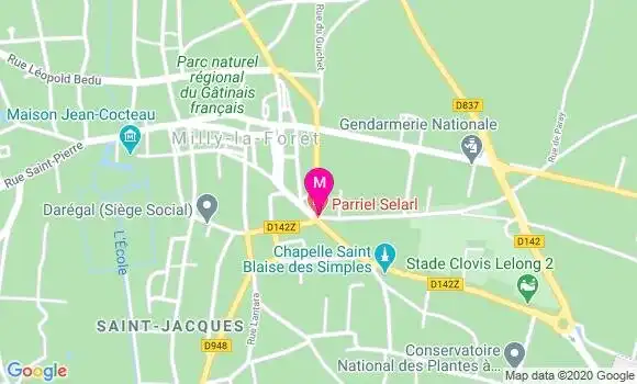 Localisation Dr Pascale Barnier