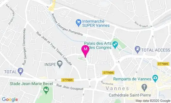 Localisation Dr Anne Forrer