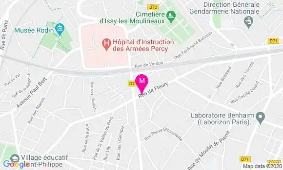 Localisation Dr Annie Serre