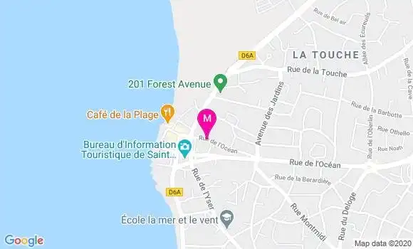 Localisation Dr Karine Penard
