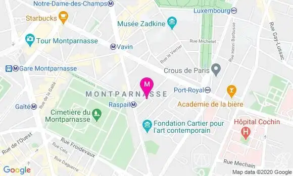 Localisation Dr Laure Valensi Chardin