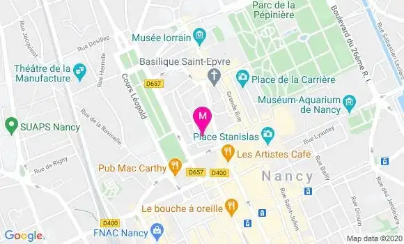 Localisation Dr Marie Gérin