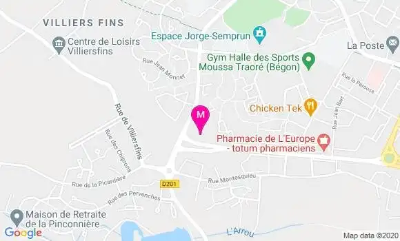 Localisation Dr Anne Cavallier