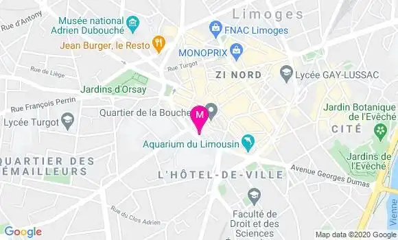 Localisation Dr Catherine Lhomme