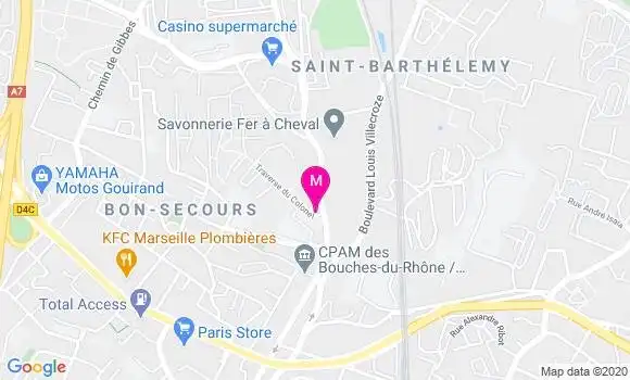 Localisation Dr Eric Dadourian