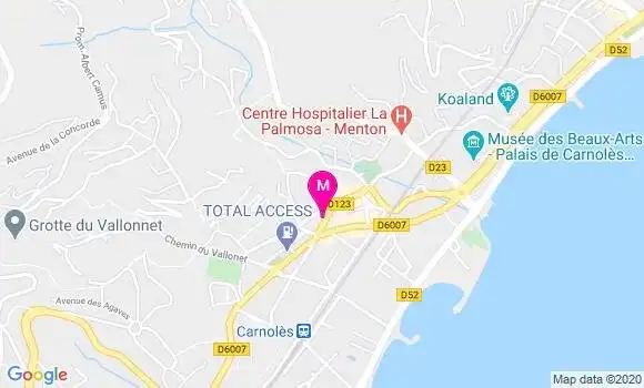 Localisation Dr Liliane Lasserre