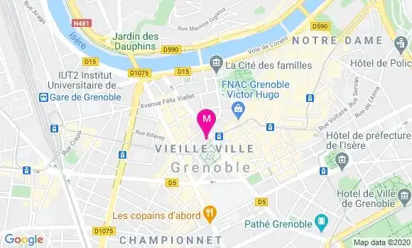 Localisation Dr Laurence Brun