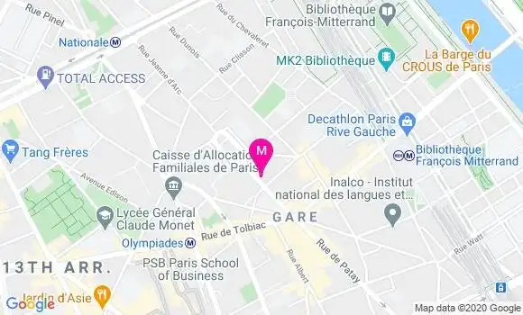 Localisation Dr Catherine Albo