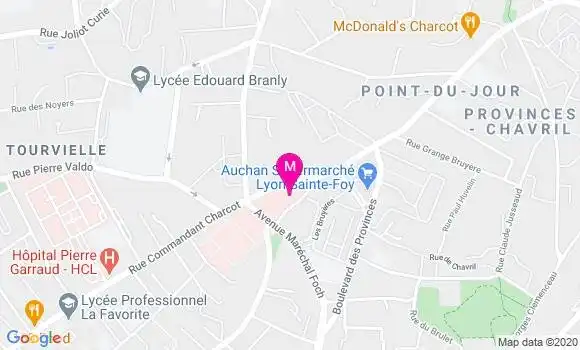 Localisation Dr Isabelle Ginon