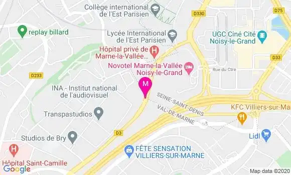 Localisation Dr Nathalie Lamisse
