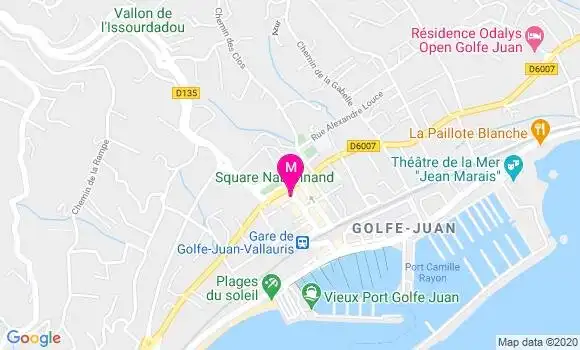 Localisation Dr Monica Lamponi