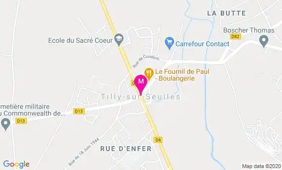 Localisation Dr Bernard Madigou