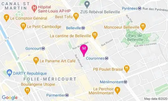 Localisation Dr Olivier Panot