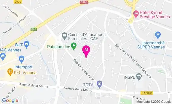 Localisation Dr Claudine Morillon