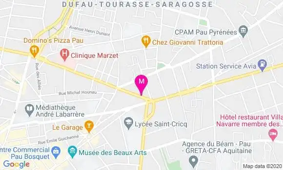 Localisation Dr Alain Arnaud
