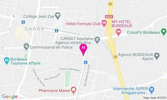 Localisation Dr Jean Michel Izard