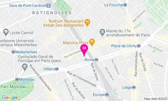 Localisation Dr Marie Andrée Auquier