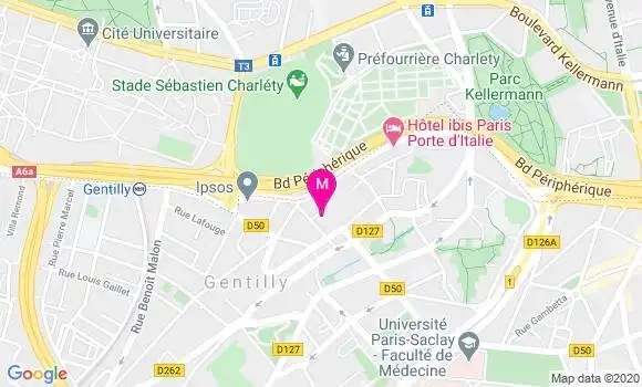 Localisation Dr Pascale Joubert