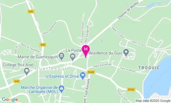 Localisation Dr Anne Poinot