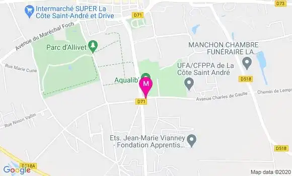Localisation Dr Corine Renet
