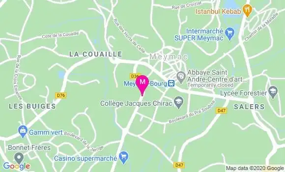 Localisation Dr Bruno Piécyk