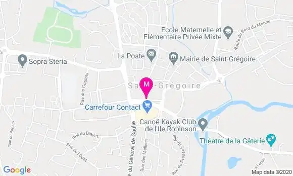 Localisation Dr Claire Belloir