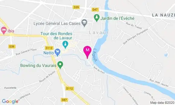 Localisation Dr Alain Cagnone