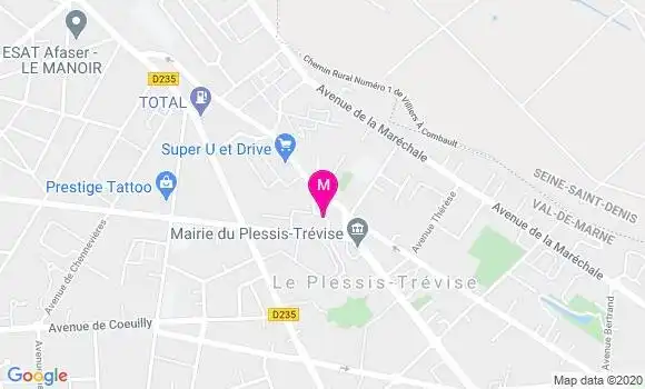 Localisation Dr Viviane Hannoun Saada