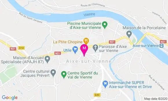 Localisation Dr Remi Brianchon