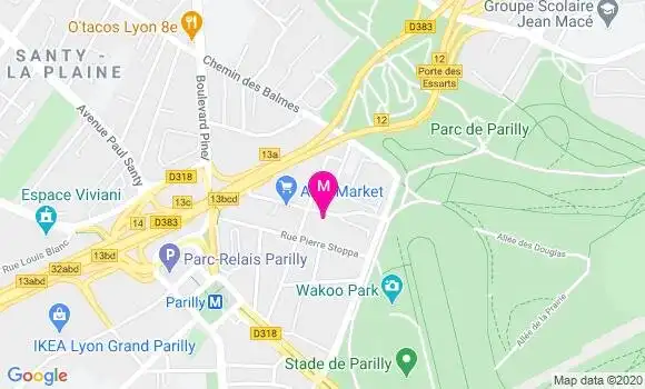 Localisation Dr Patrick Stortz