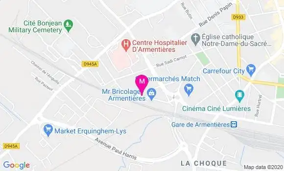 Localisation Dr Daniel Lemal