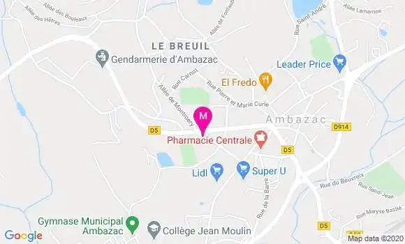 Localisation Dr Caroline Lheritier