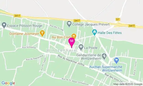 Localisation Dr Nathalie Bandesapt