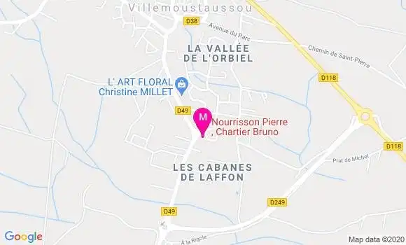 Localisation Dr Bruno Chartier