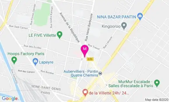 Localisation Dr Fariza Medkour
