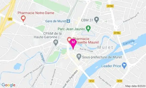 Localisation Dr Claudine Labro