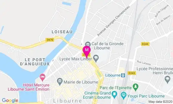 Localisation Dr Joseph Salloum