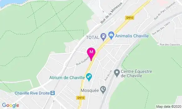 Localisation Dr Catherine Giuglaris Lapeyre