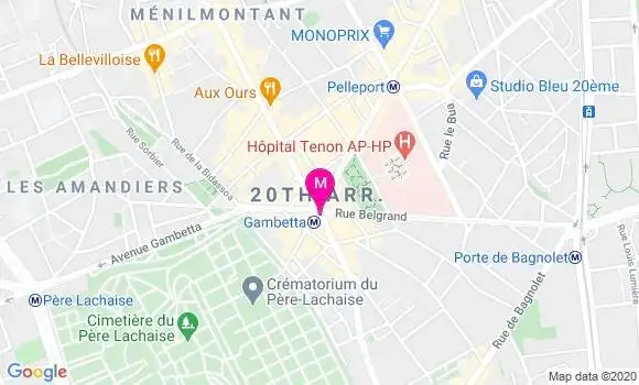 Localisation Dr Tatiana Azur