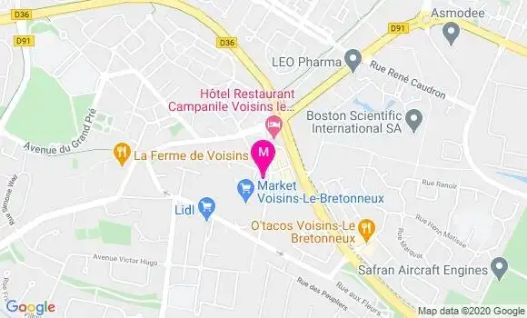Localisation Dr Béatrice Benhamron Dit Zbili