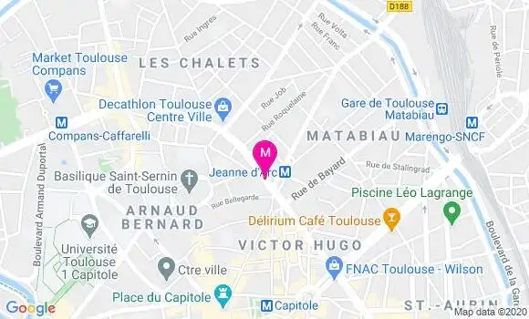 Localisation Dr Laurence Lesueur
