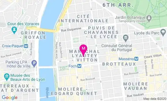 Localisation Dr Catherine Chavet